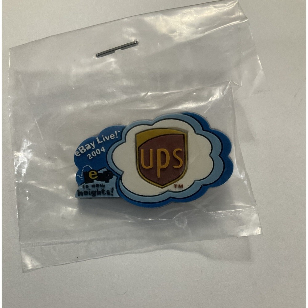 Ebay Live 2004 UPS Leap To New Heights Vintage Lapel Pin NEW